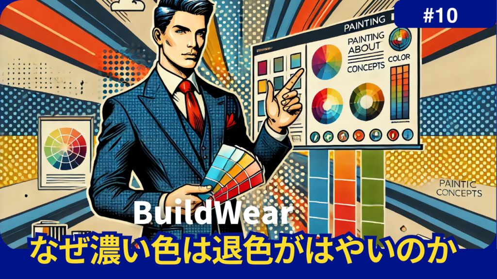 なぜ濃い色は退色がはやいのか